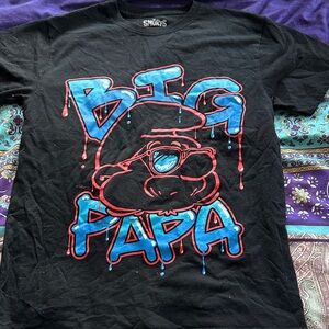 Smurfs Big Papa Graphic T-Shirt